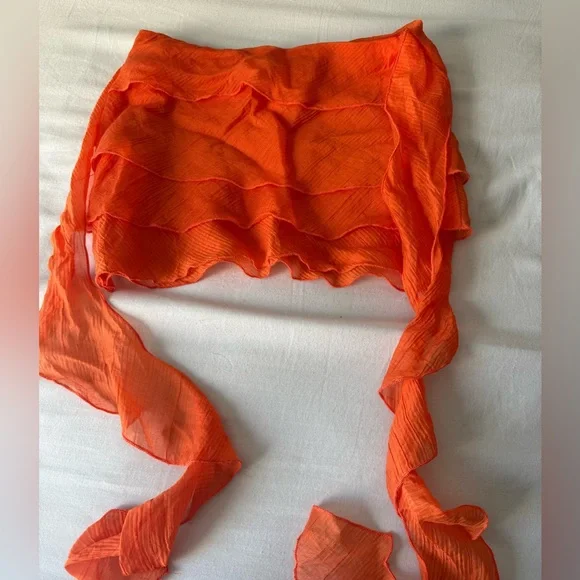 Peppermayo Orange Skirt - Picture 4 of 4